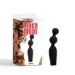 Анальний ланцюжок з вібрацією CHISA Black Mont, 13.6 см