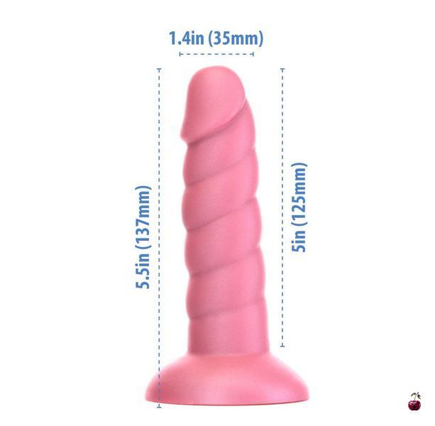 Фентезійний дилдо Fantasy by Addiction Unicorn Dildo 5.5&rdquo; Pink SX3158 фото