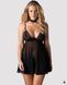 Пеньюар Obsessive Donarella babydoll & thong, мереживо SX1138 фото 1