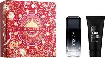Carolina Herrera 212 VIP Black 100 мл парфумована вода набір для чоловіків 21940 фото