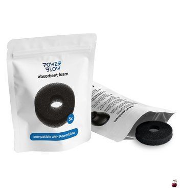 Поглинальна губка Kiiroo Powerblow Absorbent Foam, 5 шт, поліуретанова піна SX1225 фото