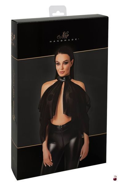 Пеньюар Noir Handmade F349 Tulle bolero, S SX1983 фото