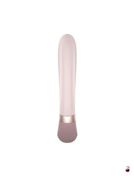Смарт вібратор-кролик Satisfyer Heat Wave з підігрівом, режимів вібрації, керування зі смартфону SO6096-R фото