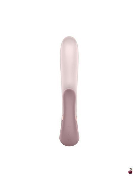 Смарт вібратор-кролик Satisfyer Heat Wave з підігрівом, режимів вібрації, керування зі смартфону SO6096-R фото