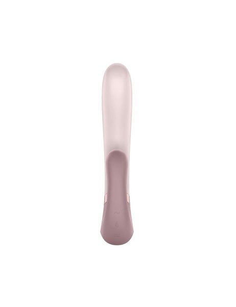 Смарт вібратор-кролик Satisfyer Heat Wave з підігрівом, режимів вібрації, керування зі смартфону SO6096-R фото