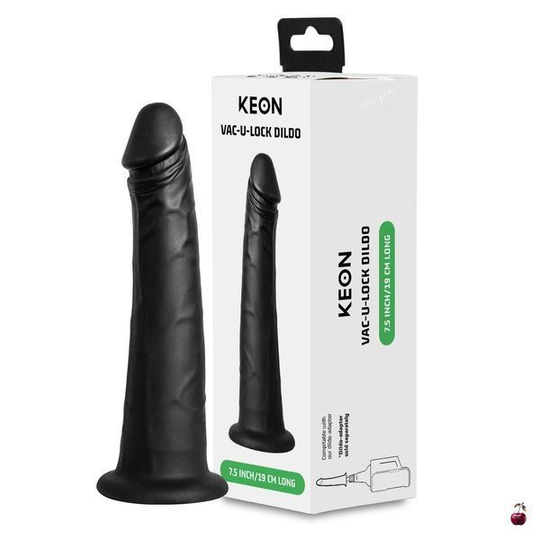Kiiroo Keon Vac-U-Lock Dildo, реалістичний силікон SO7678 фото