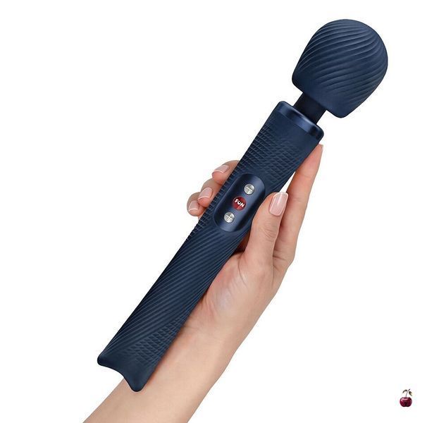 Вібромасажер Fun Factory VIM Vibrating Wand Nightblue, преміальний силікон, 8 режимів SX3660 фото