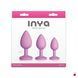 Набір анальних пробок NS Novelties INYA - Triple Ace Kit - Blush SX4350 фото 5