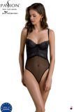 Еротичне боді Passion KerrIA BODY L/XL, мереживне SX0485 фото