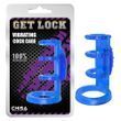 Насадка на пеніс Chisa Get Lock, синя