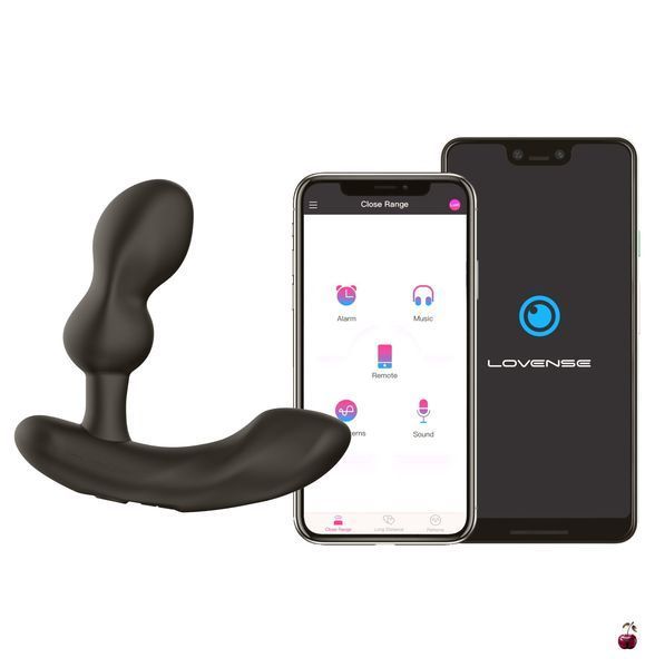 Смарт-масажер простати Lovense Edge 2, з подвійною вібрацією та керуванням зі смартфона SO4564 фото
