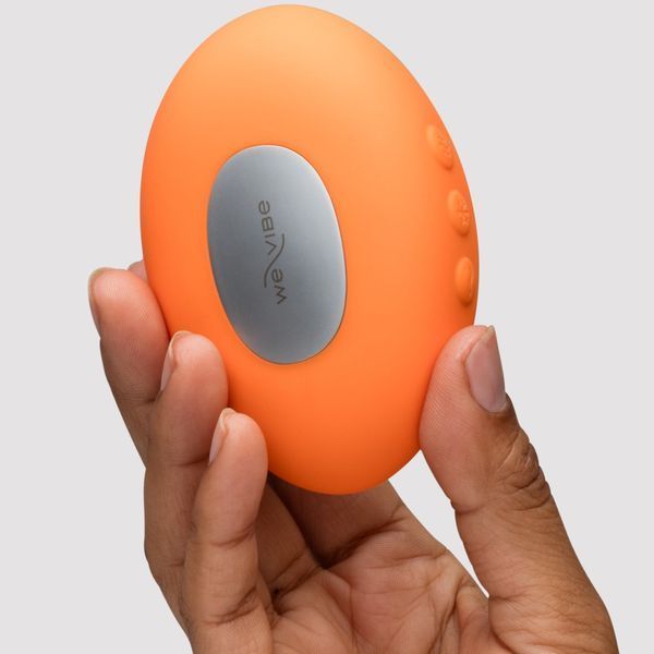 Кліторальний вібратор We-Vibe Temp Tangerine з функцією нагрівання та охолодження, помаранчевий SNHS1SGA фото