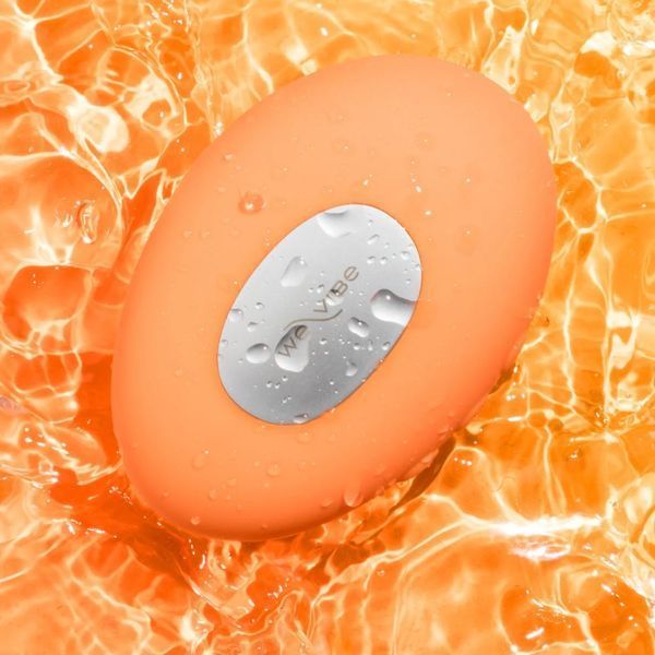 Кліторальний вібратор We-Vibe Temp Tangerine з функцією нагрівання та охолодження, помаранчевий SNHS1SGA фото