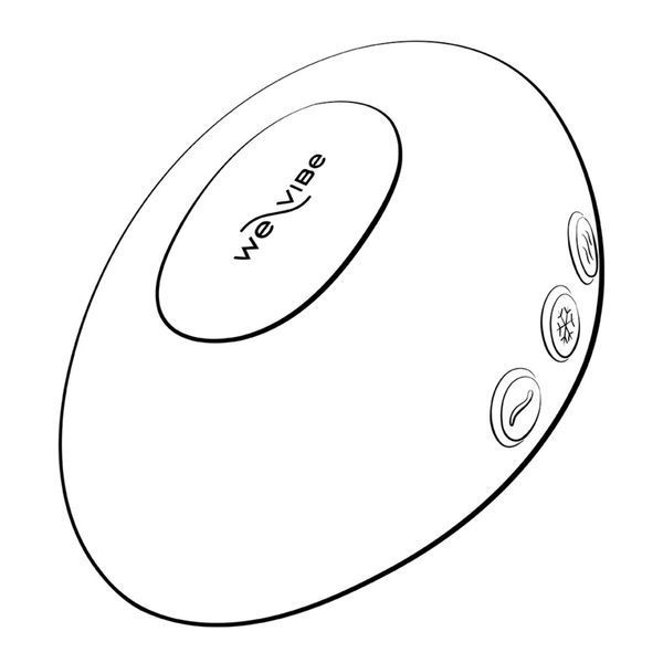 Кліторальний вібратор We-Vibe Temp Tangerine з функцією нагрівання та охолодження, помаранчевий SNHS1SGA фото