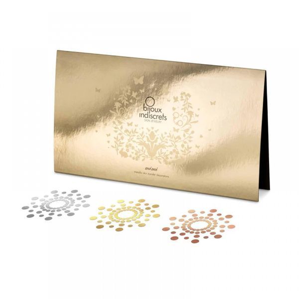 Тимчасові тату для тіла MIMI Metallic Bijoux Indiscrets BJ0227 фото