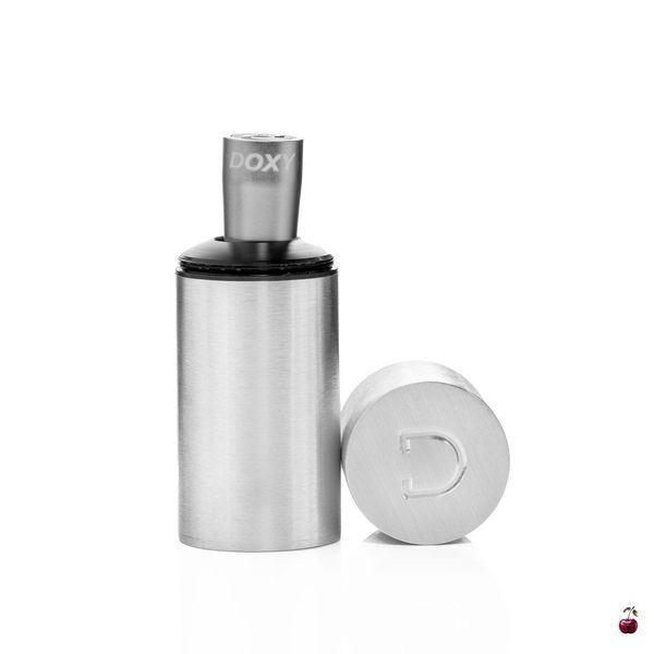 Вібратори Doxy Silver Silver, ультрагладенька віброкуля у металевому кейсі SO8029 фото