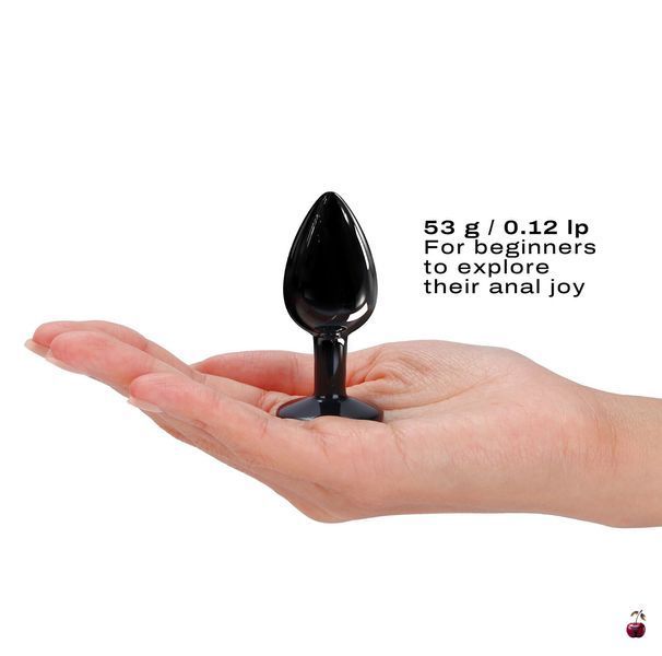 Анальна пробка Dorcel Diamond Plug Black S SO7808 фото