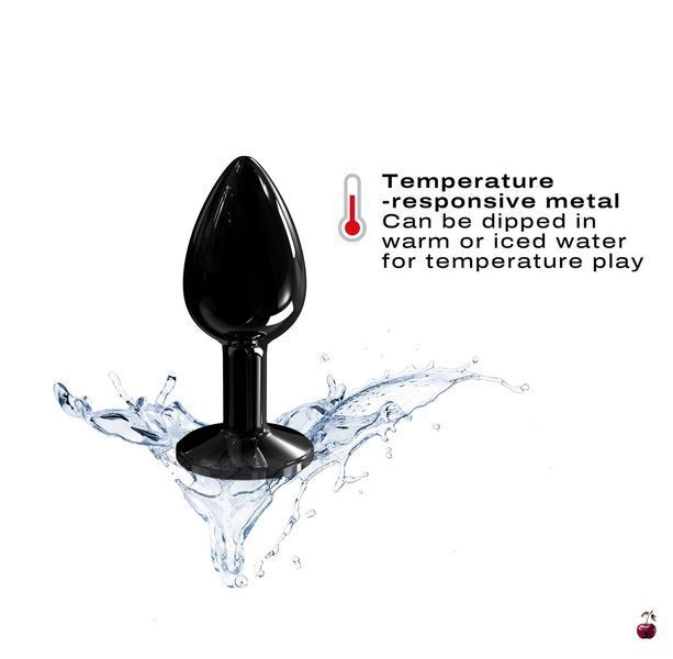 Анальна пробка Dorcel Diamond Plug Black S SO7808 фото