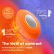 Кліторальний вібратор We-Vibe Temp Tangerine з функцією нагрівання та охолодження, помаранчевий SNHS1SGA фото 9
