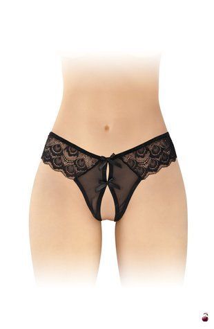Еротичні трусики Fashion Secret Alicia Black, стрінги SX2618 фото