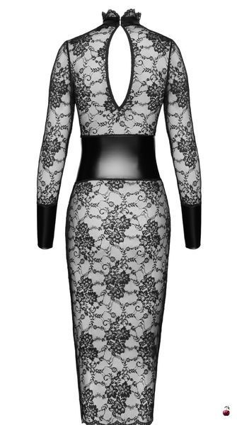 Еротична жіноча білизна Noir Handmade F375 Noirelle мереживна корсетна сукня міді SX4115 фото