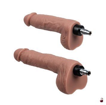 Смарт секс-машина Lovense Sex Machine, вібратор з двома штоками та фалоімітаторами SO6057 фото
