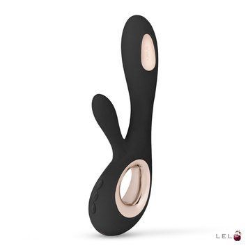 Вібратор-кролик Lelo Soraya Wave Black SO8112 фото