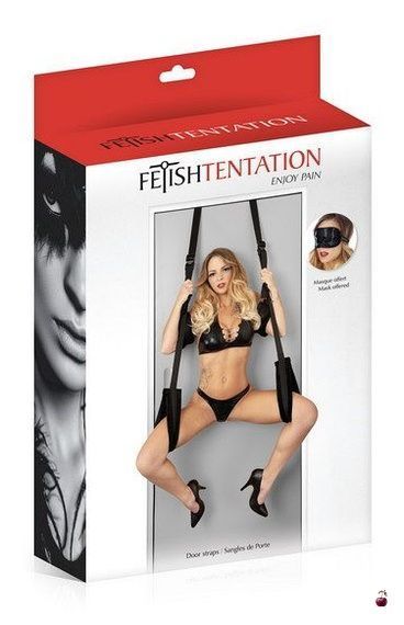 Аксесуари BDSM Fetish Tentation Door Straps з маскою SO3744 фото