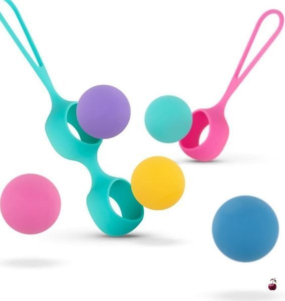Вагінальні кульки PMV20 Vita Kegel Ball Set, силікон, 40-60 г SO8896 фото