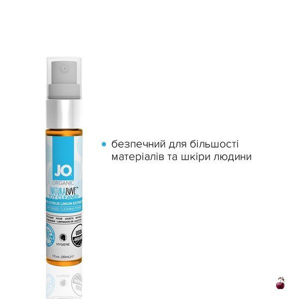 Засіб для догляду JO NATURALOVE ORGANIC очищувальний спрей 30 мл SO1488 фото