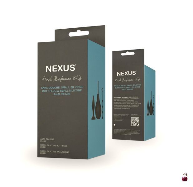 Набір для анальної стимуляції Nexus ANAL BEGINNER KIT, силікон SO6641-R фото