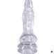 Фалоімітатор Doc Johnson Crystal Jellies Invader Dong 8.5 Inch Clear SX4432 фото 7