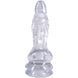 Фалоімітатор Doc Johnson Crystal Jellies Invader Dong 8.5 Inch Clear SX4432 фото 8