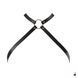 Портупея Bijoux Indiscrets Maze Cross Chest Harness, чорна SO6635 фото 1