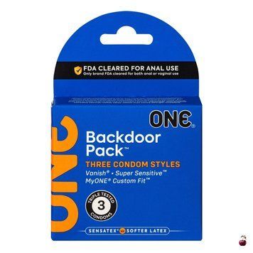 Презервативи ONE Backdoor, 3 шт SX0785 фото