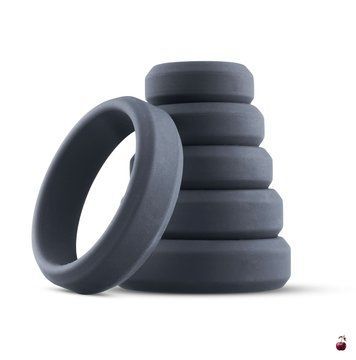 Ерекційне кільце Boners 6-Piece Cock Ring Set SO8847 фото