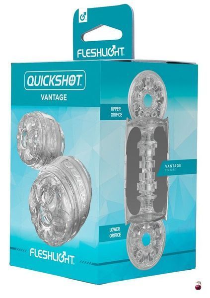 Мастурбатор Fleshlight Quickshot Vantage, компактний F19914 фото