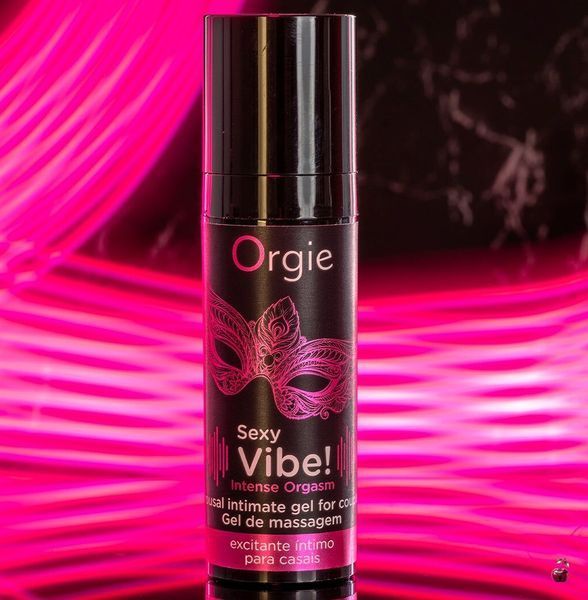 Рідкий вібратор Orgie Sexy Vibe! Intense Orgasm (15 мл) - стимулювальні засоби SX1547 фото