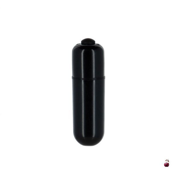 Металева анальна пробка Lux Active Rose Anal Plug Black з віброкулею в подарунок SO5572 фото