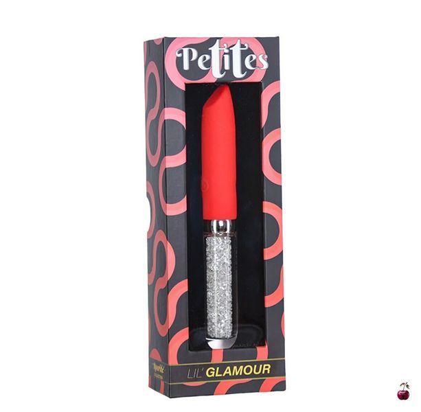 Вібратори BMS Petites Lil&rsquo; Bombshell Vibrator - Red, для чуттєвих насолод SX3161 фото