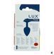Металева анальна пробка Lux Active Rose Anal Plug Black з віброкулею в подарунок SO5572 фото 6
