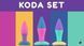 Анальні іграшки PMV20 Koda Butt Plug Set, силікон SO8897 фото 6