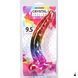 Фалоімітатор Doc Johnson Crystal Jellies 9.5 Inch - Rainbow SX4433 фото 9
