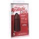 Фалоімітатор Doc Johnson The Realistic Cock ULTRASKYN 5 Inch Chocolate, реалістичний SX4484 фото 13