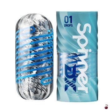 Мастурбатори Tenga Spinner DX 01 Drops, з пружною спіраллю, ніжний вплив SX2733 фото