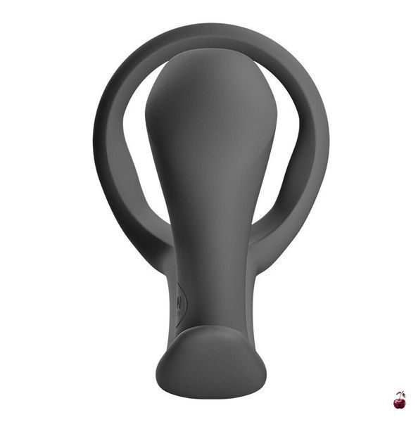 Анальна пробка з ерекційним кільцем Fun Factory BOOTIE RING Black SX3309-R фото