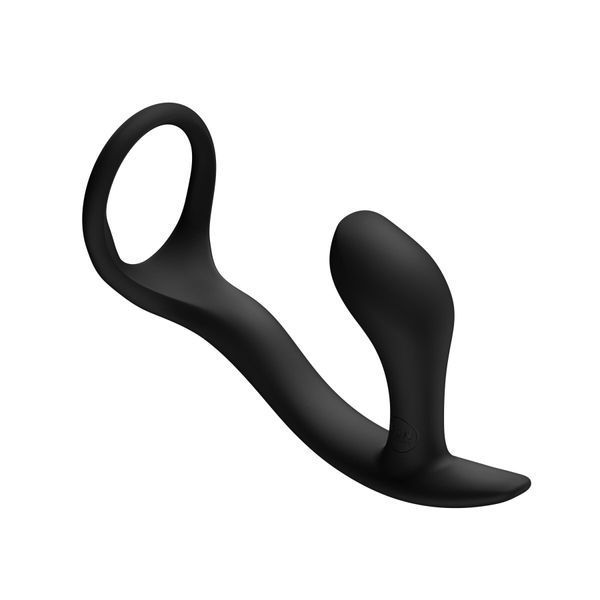 Анальна пробка з ерекційним кільцем Fun Factory BOOTIE RING Black SX3309-R фото