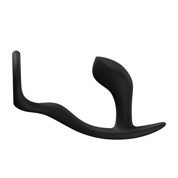 Анальна пробка з ерекційним кільцем Fun Factory BOOTIE RING Black SX3309-R фото