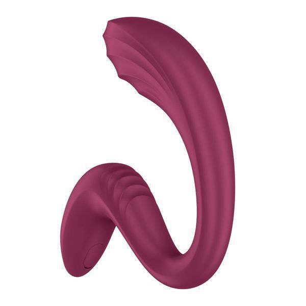 Вагінально-кліторальний вібратор Satisfyer G for Goddess 3 Wine Red SX3831 фото