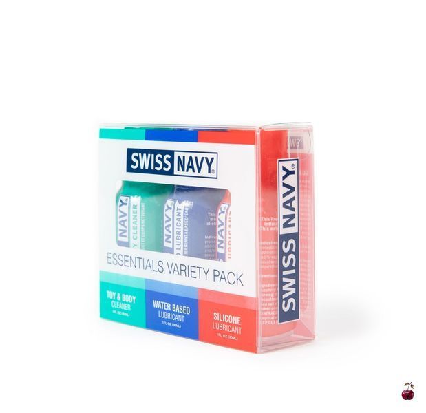 Подарунковий набір Swiss Navy Essentials Variety Pack, 30 мл SX1362 фото